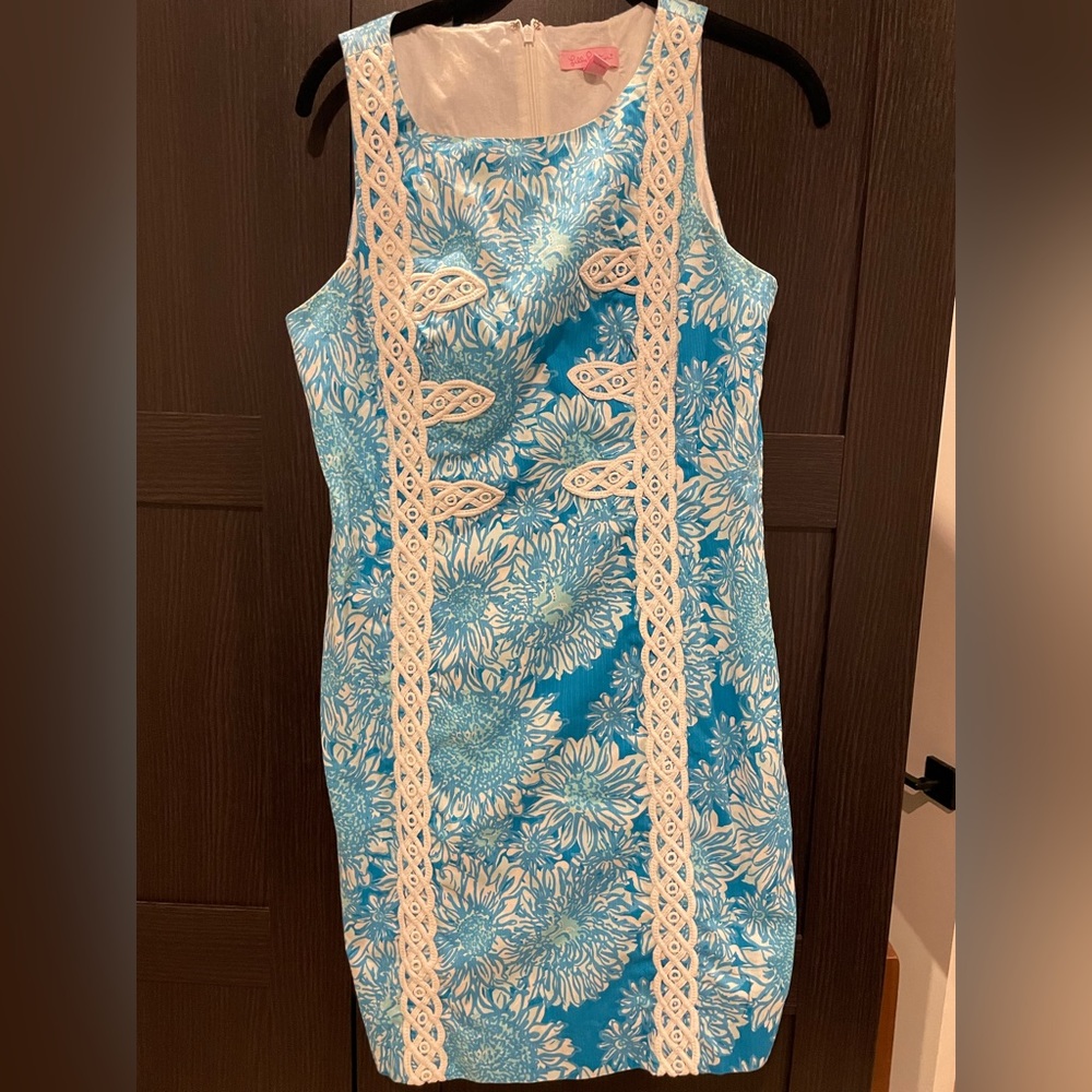 Lilly Pulitzer sunflower print dress size 6